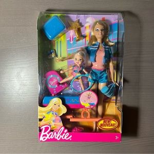 Barbie ‘I Can Be Gymnastics Coach’ with Kelly doll retired toy New in box